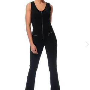 Schoeller Switzerland Onepiece Jumpsuit Ski Suit Snowboard Downhill Stirrup Hem